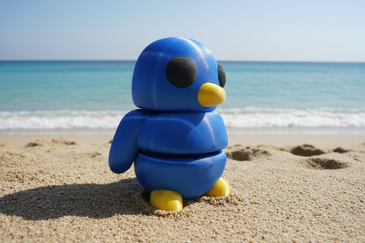 3D Giant Fidget BLUE