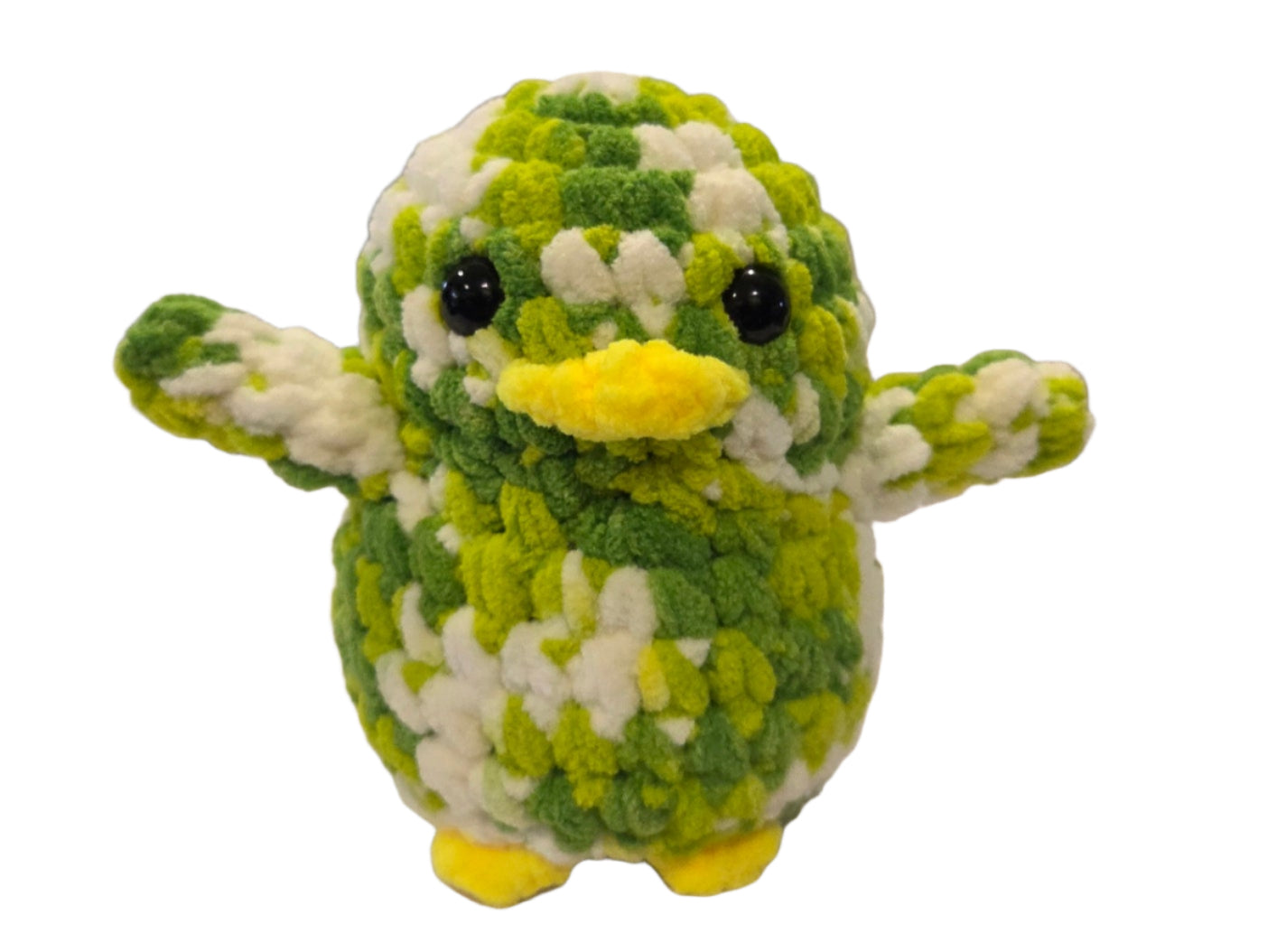 Handmade Penguin Plushie LEMONADE LIME