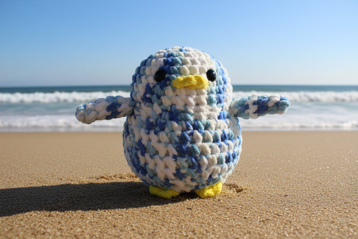 *LIMITED EDITION* ULTRA SQUISHY HANDMADE PENGY FROSTY