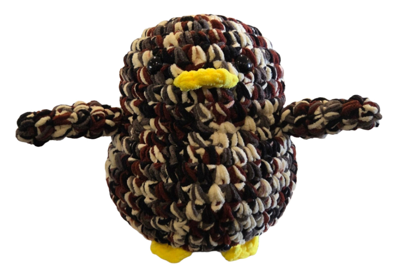 Handmade Penguin Plushie PEBBLES