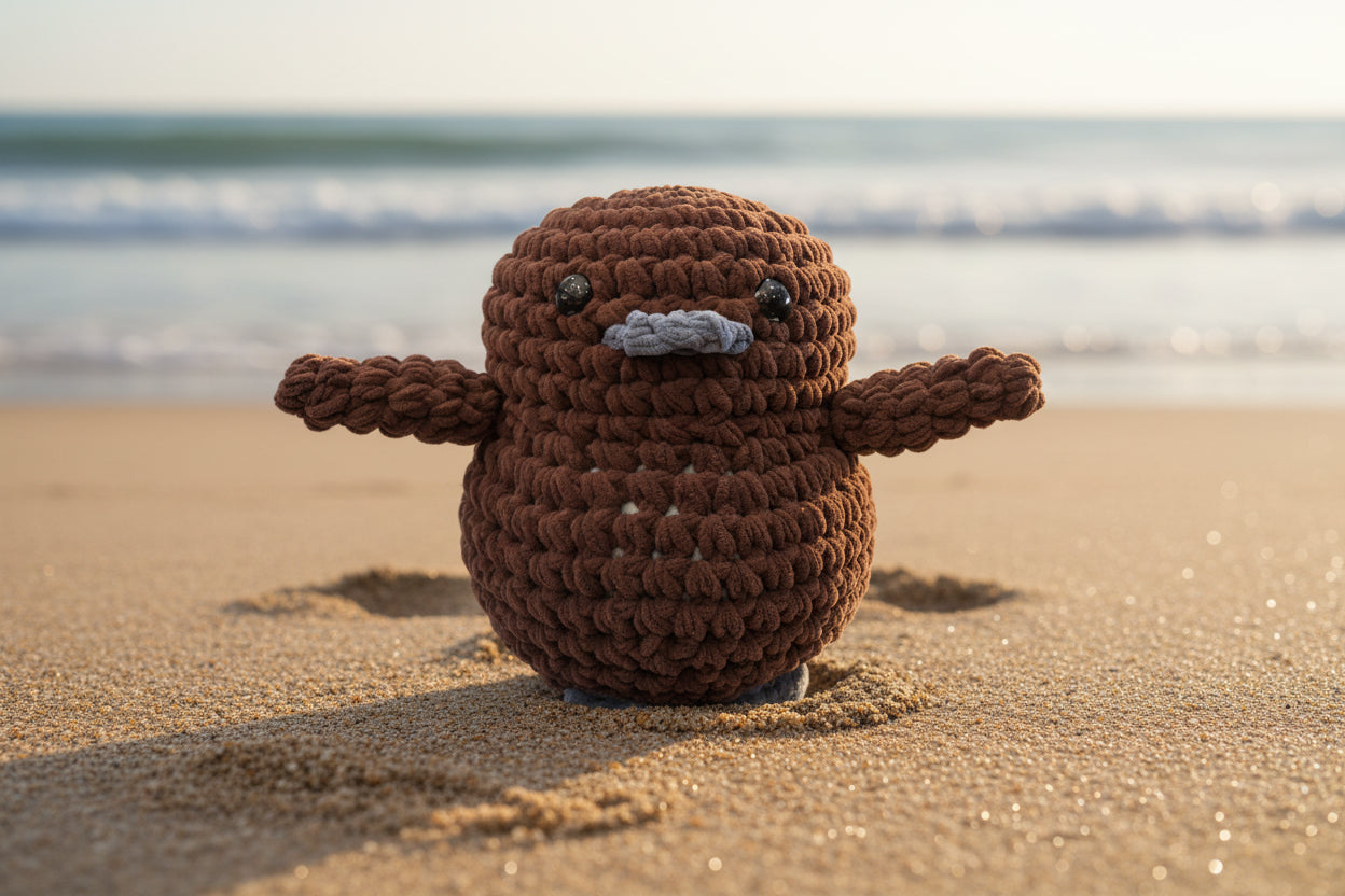 Handmade Penguin Plushie PESTO