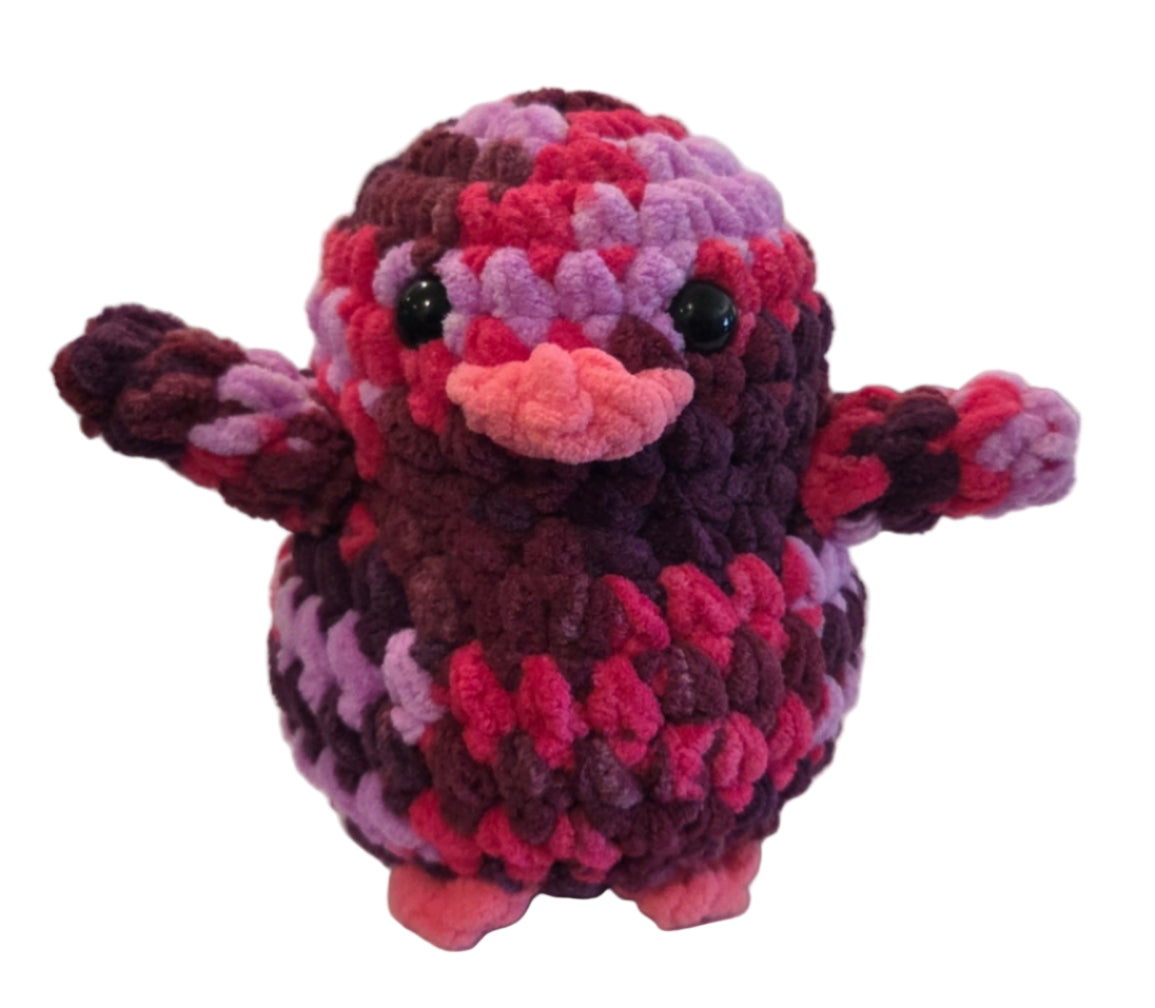 Handmade Penguin Plushie RUBY ROSE
