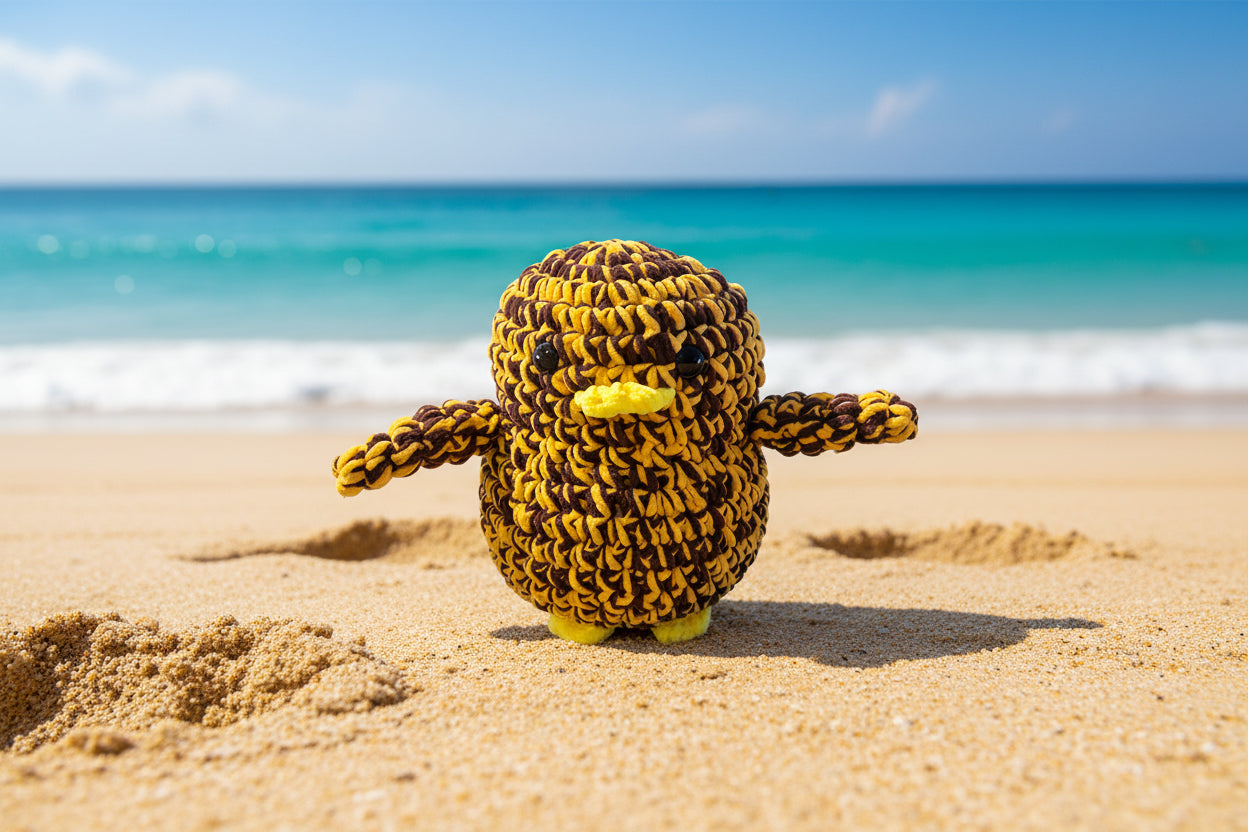 Handmade Penguin Plushie HAWTHORN