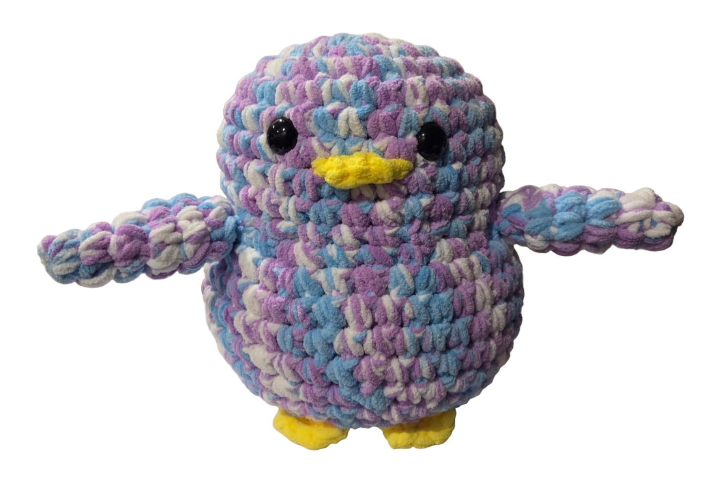 Handmade Penguin Plushie BUBBLEGUM
