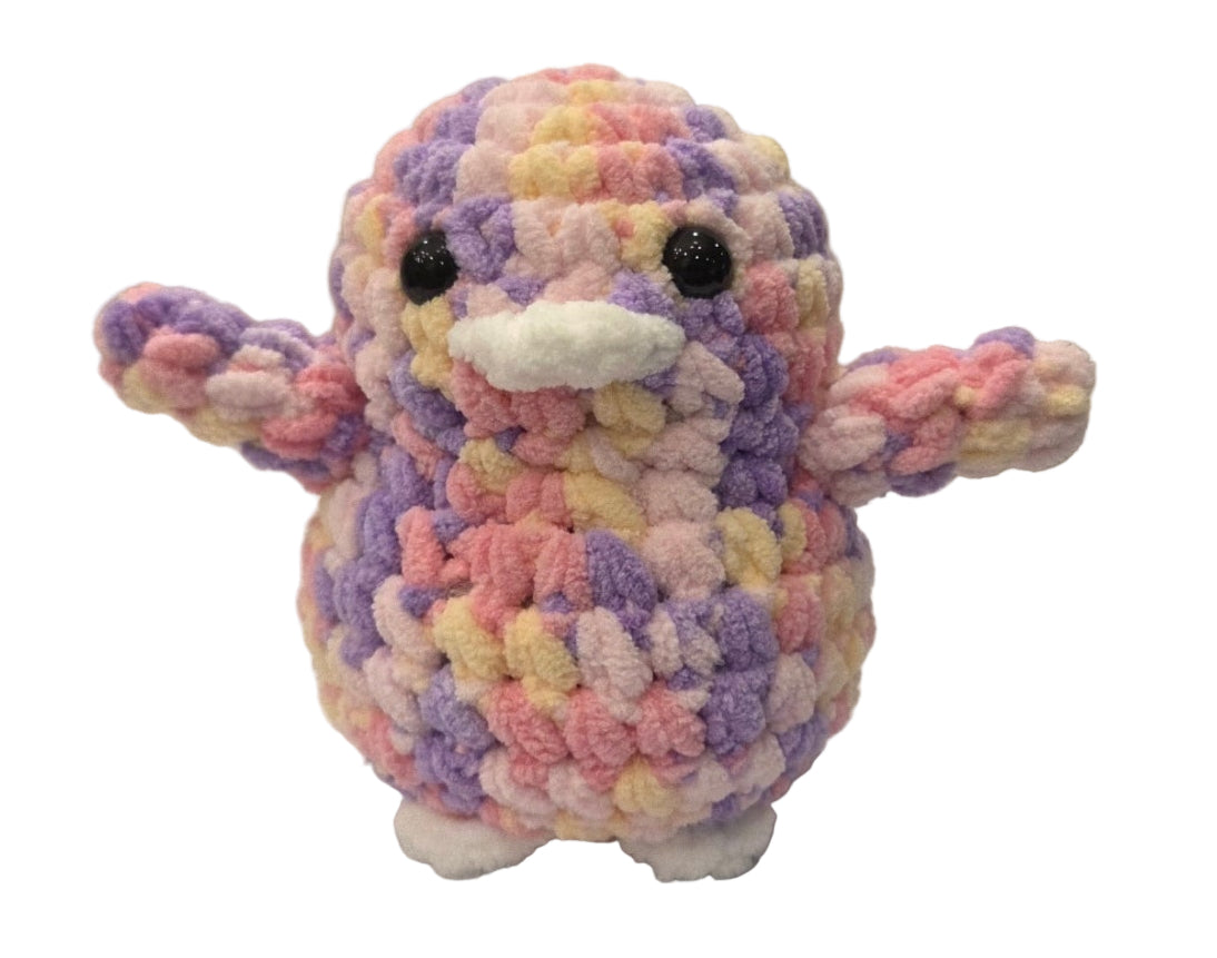 Handmade Penguin Plushie CAREBEAR