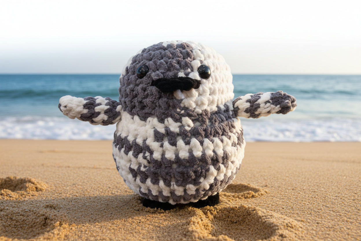 *LIMITED EDITION* ULTRA SQUISHY HANDMADE PENGY SEAL