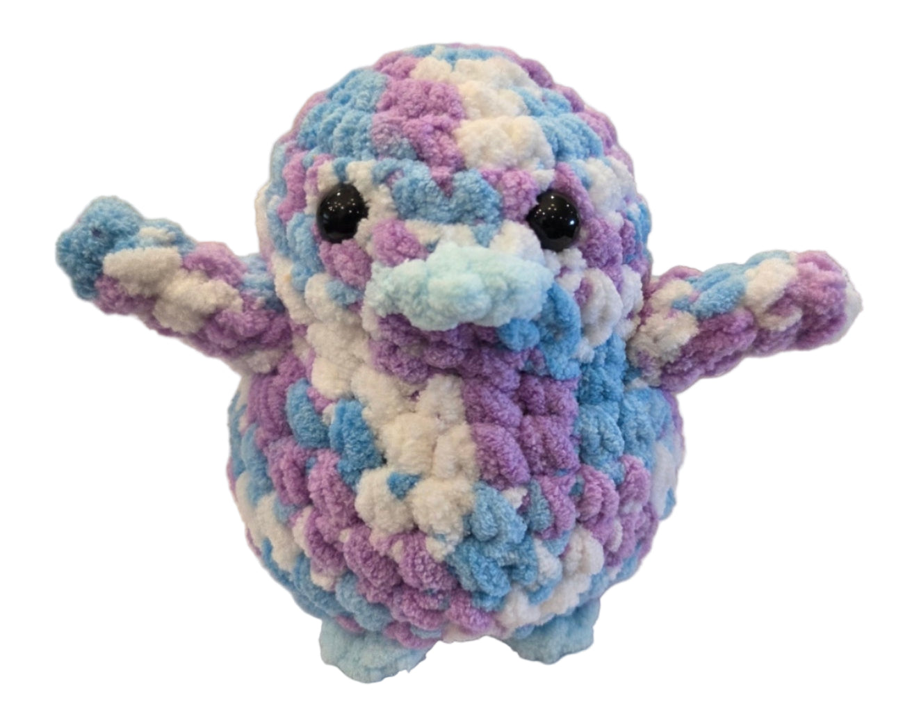 Handmade Penguin Plushie BUBBLEGUM