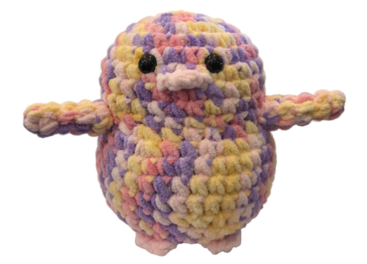 Handmade Penguin Plushie CAREBEAR