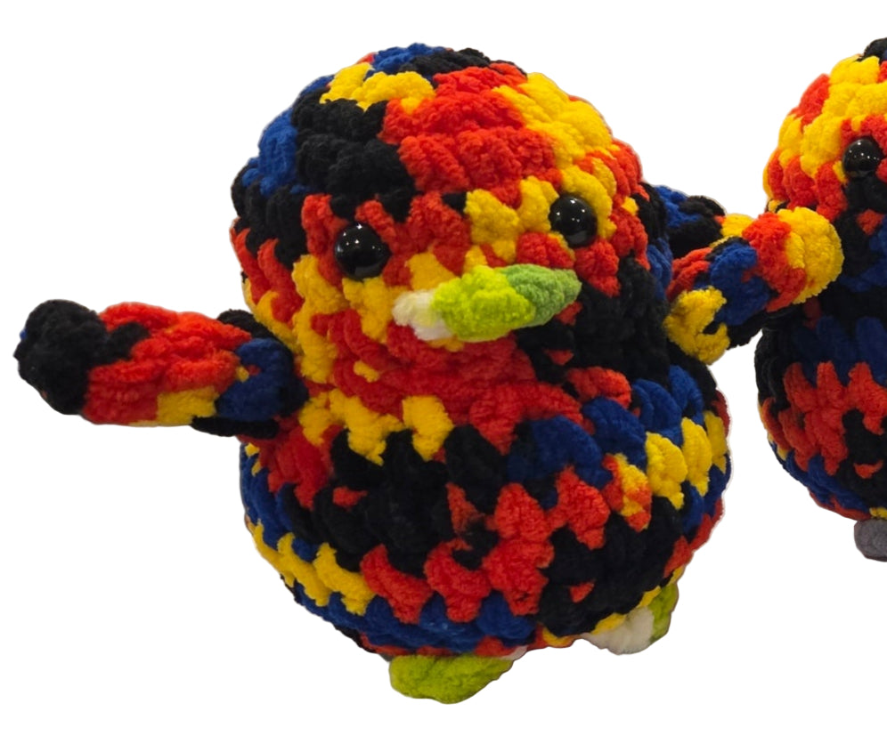 Handmade Penguin Plushie FLAMO