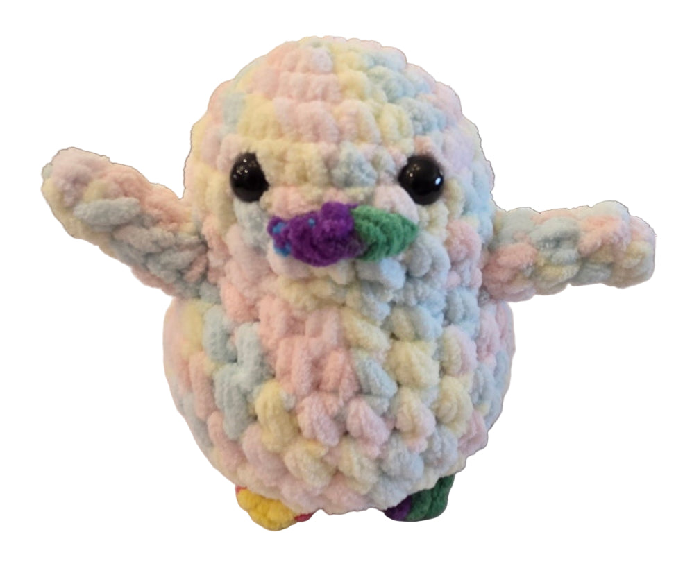 Handmade Penguin Plushie MARSHMALLOW