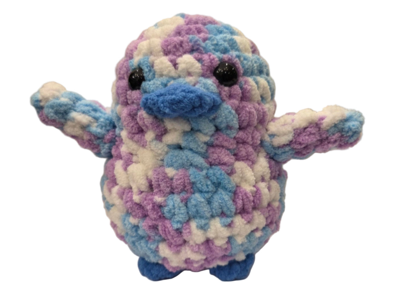 Handmade Penguin Plushie BUBBLEGUM
