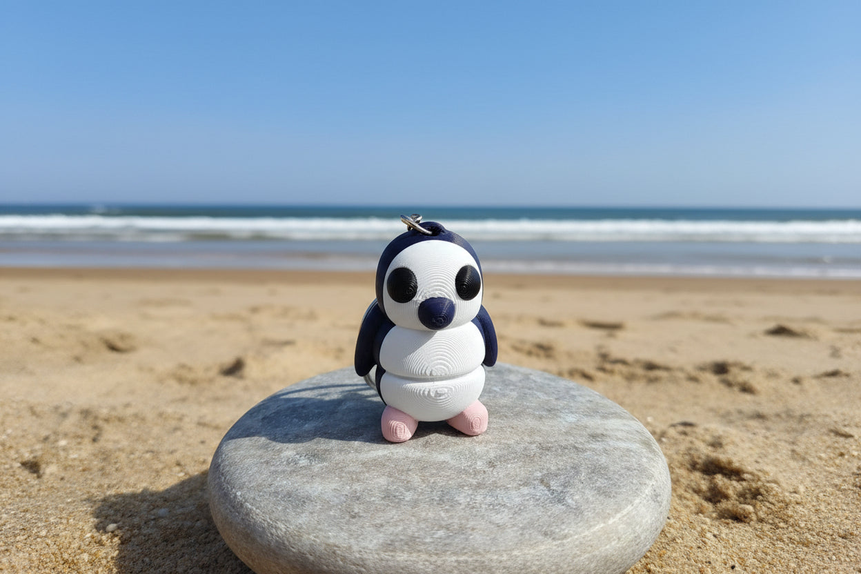 3D Fidget Penguin Keychains FAIRY PENGUIN
