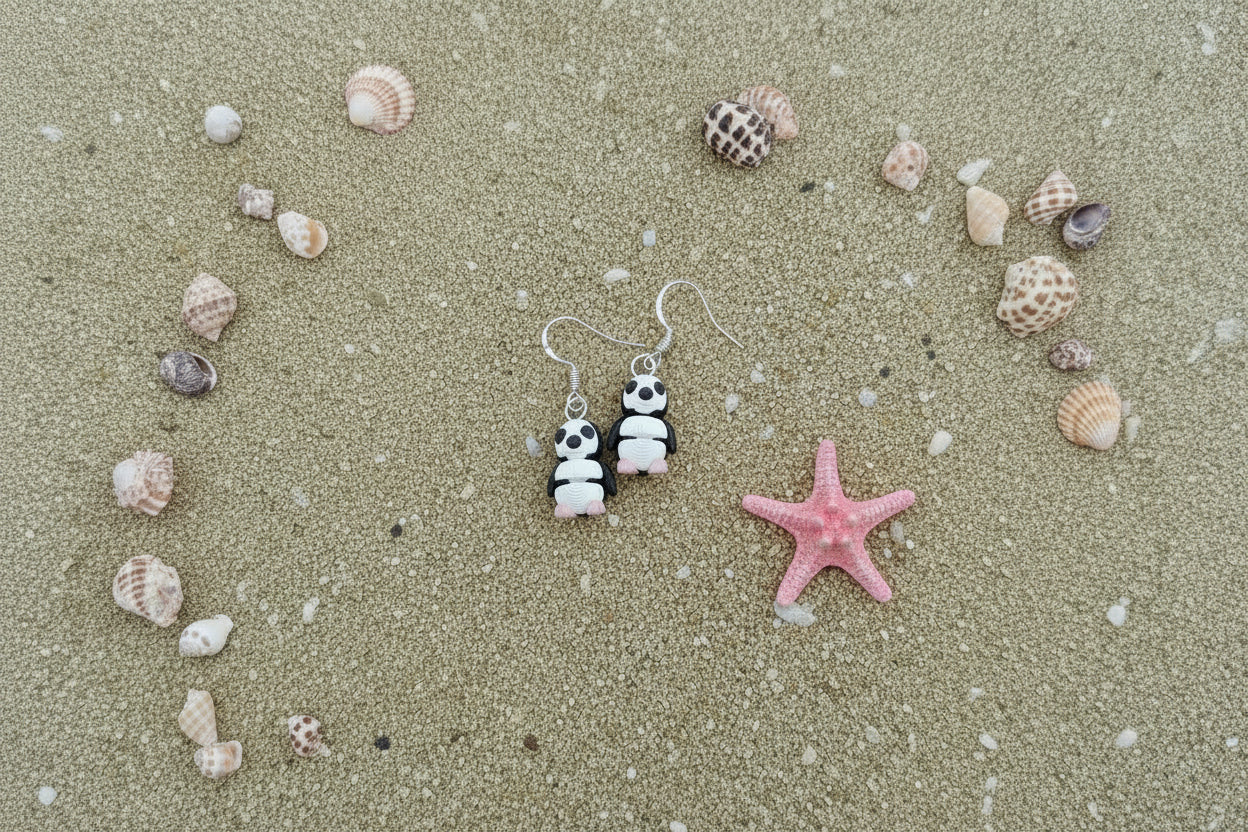 Cutie Pie Penguin Earrings FAIRY PENGUIN