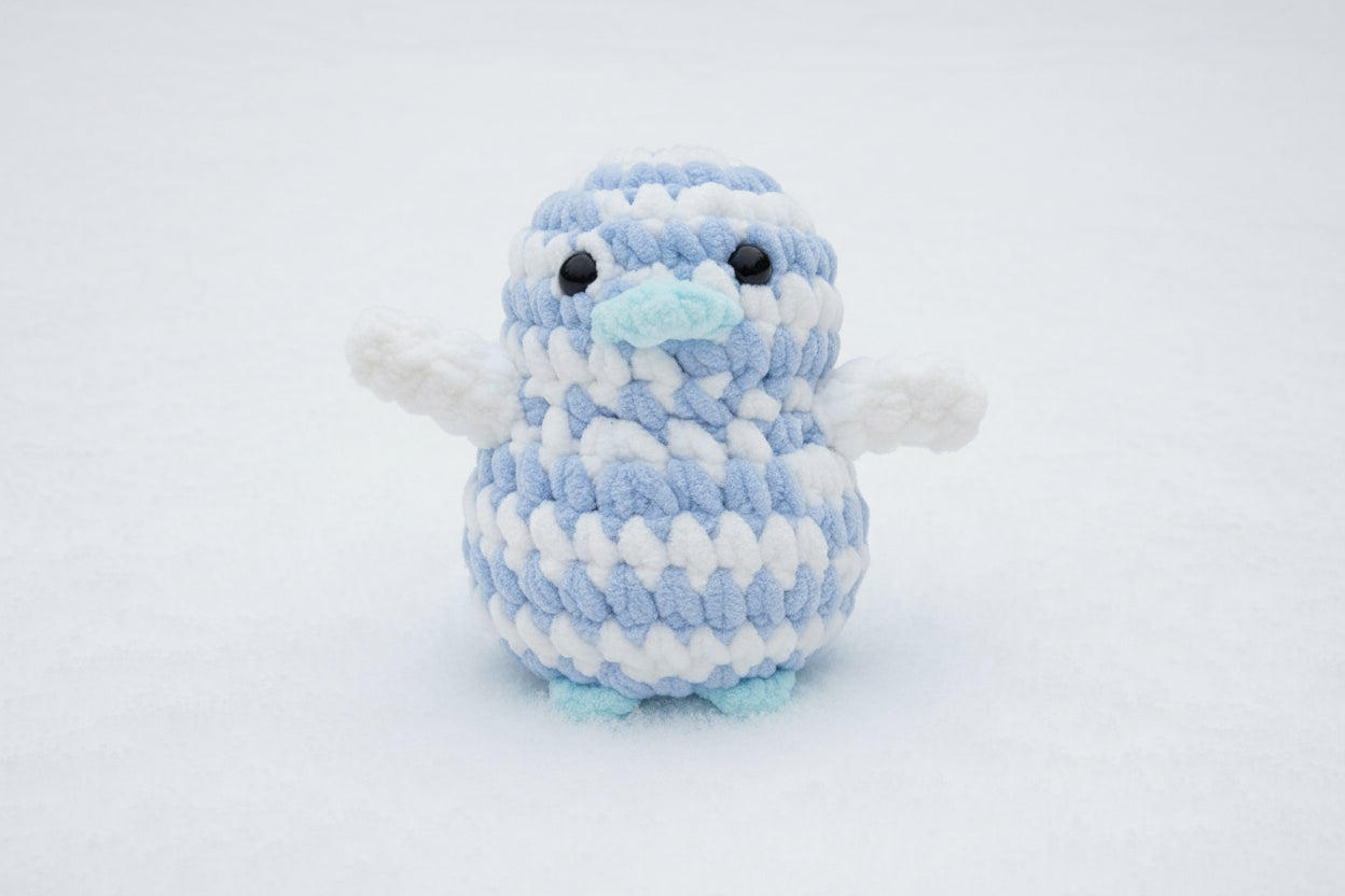 Handmade Christmas Penguin SNOWFLAKE