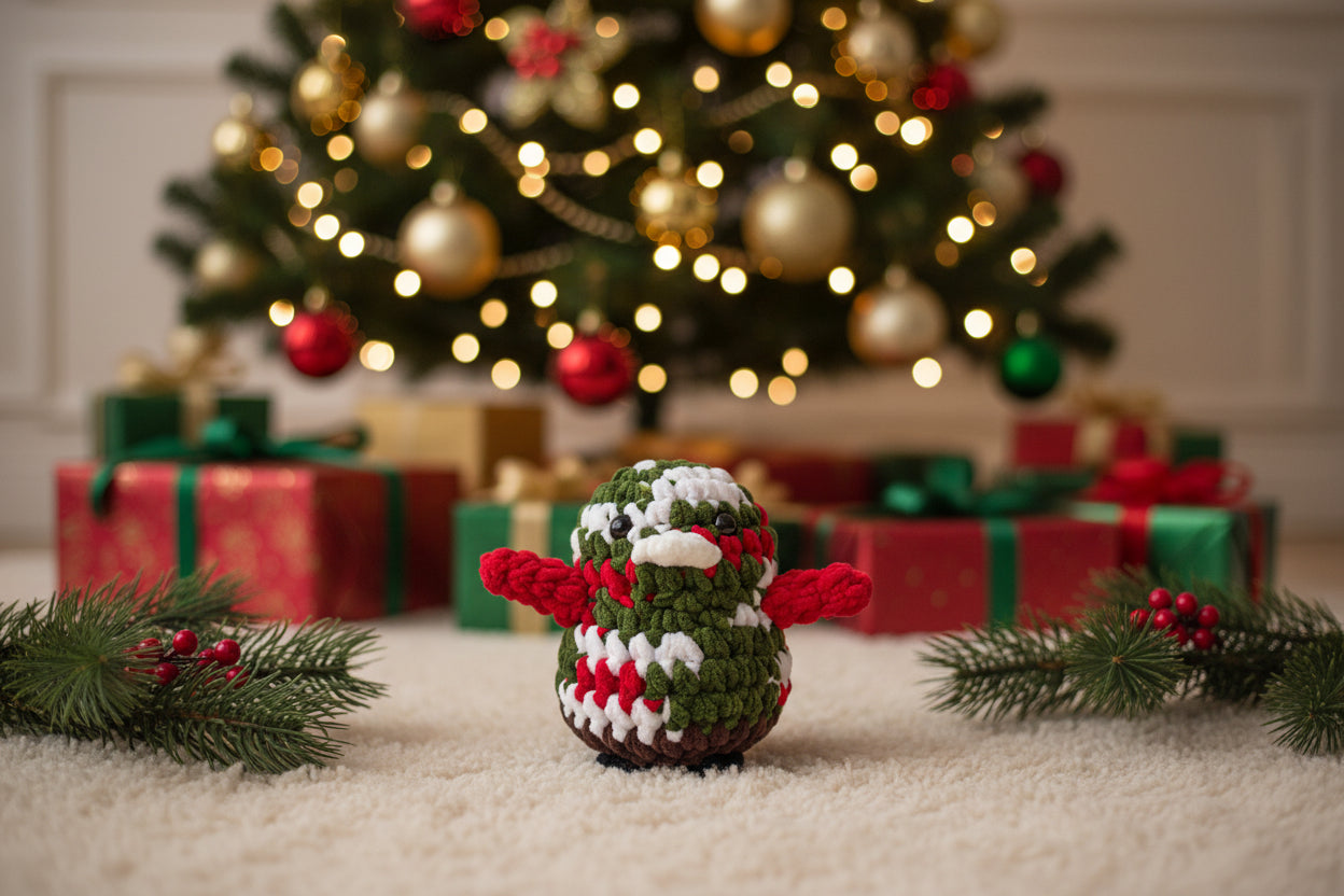 Handmade Christmas Penguin CHRISTMAS