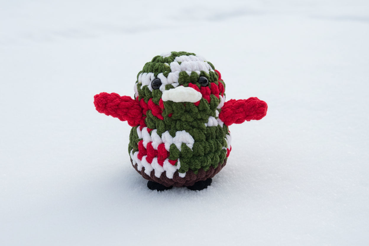 Handmade Christmas Penguin CHRISTMAS