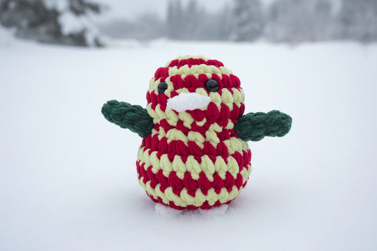 Handmade Christmas Penguin CHRISTMAS