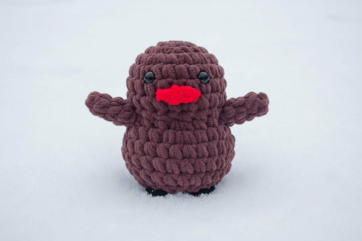 Handmade Christmas Penguin REINDEER