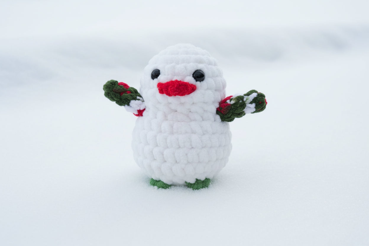 Handmade Christmas Penguin SNOWY GRINCH
