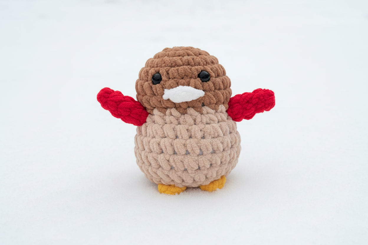 Handmade Christmas Penguin CHRISTMAS TURKEY