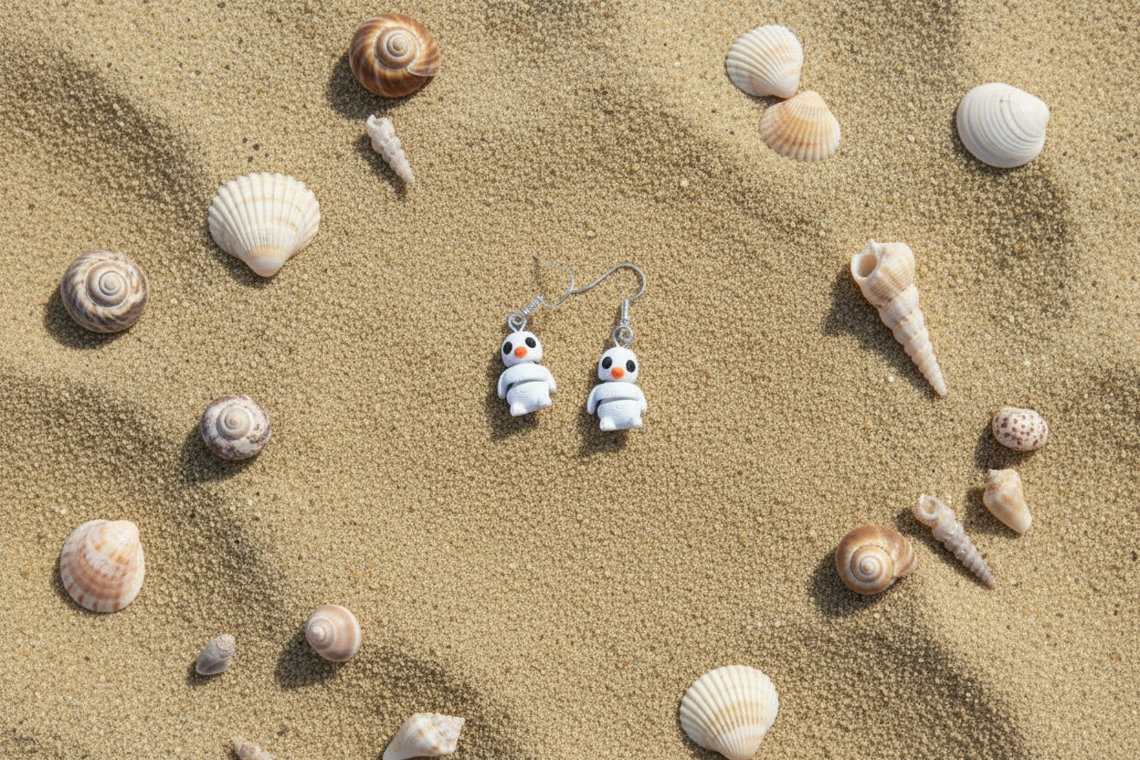 Cutie Pie Penguin Earrings SNOWMEN