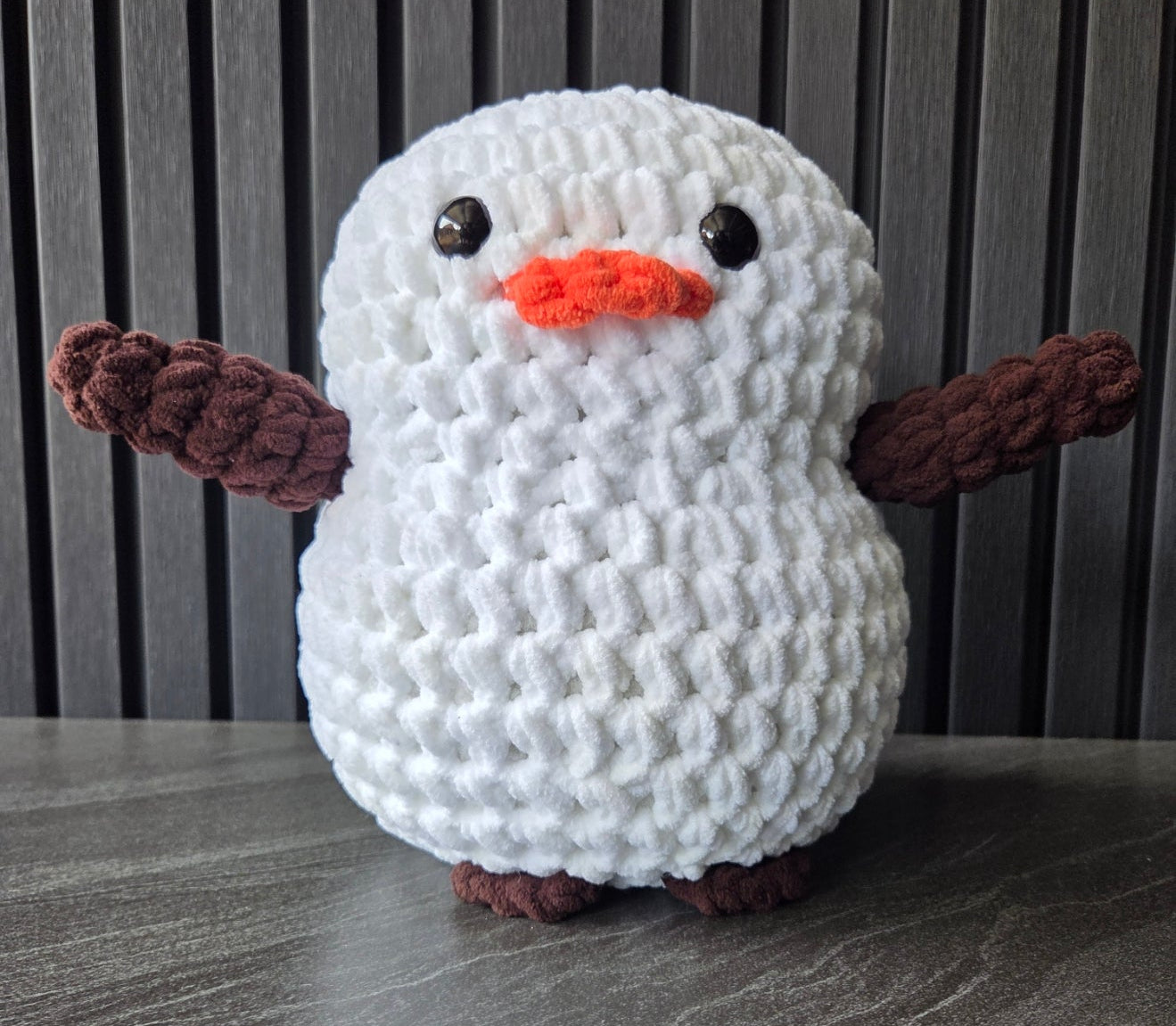 *LIMITED EDITION* ULTRA SQUISHY HANDMADE SNOWMAN