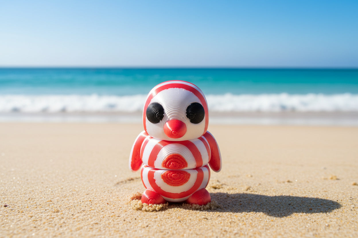 3D Pocket Penguins CANDY CANE