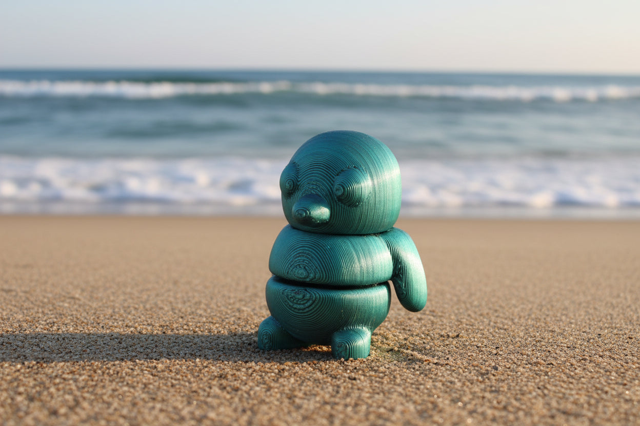 3D Pocket Penguins EMERALD