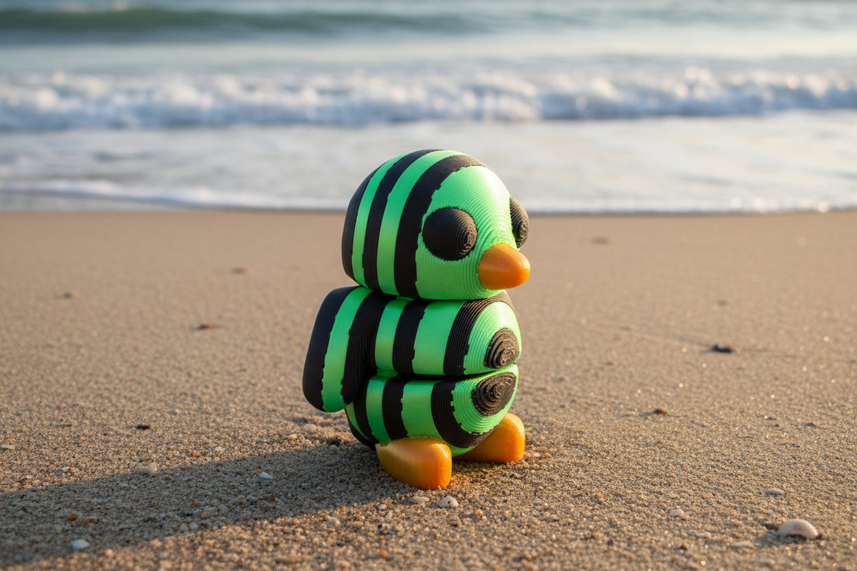 3D Pocket Penguins GREEN TORNADO