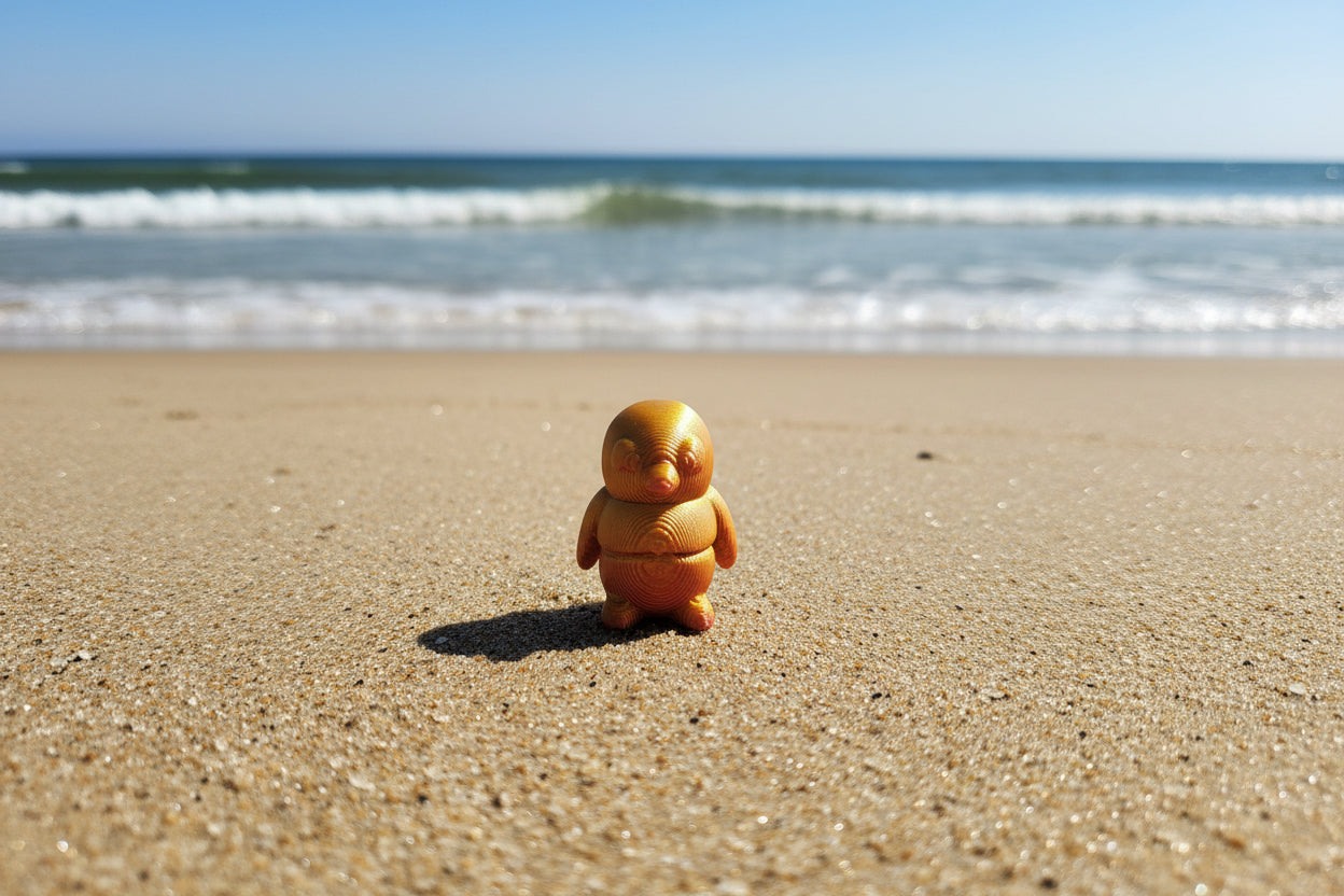 3D Mini Penguins SUNSET