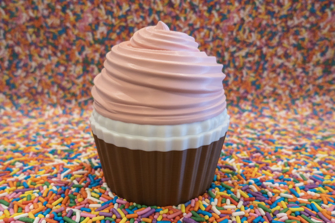 Medium size Cupcake Containers NEAPOLITAN