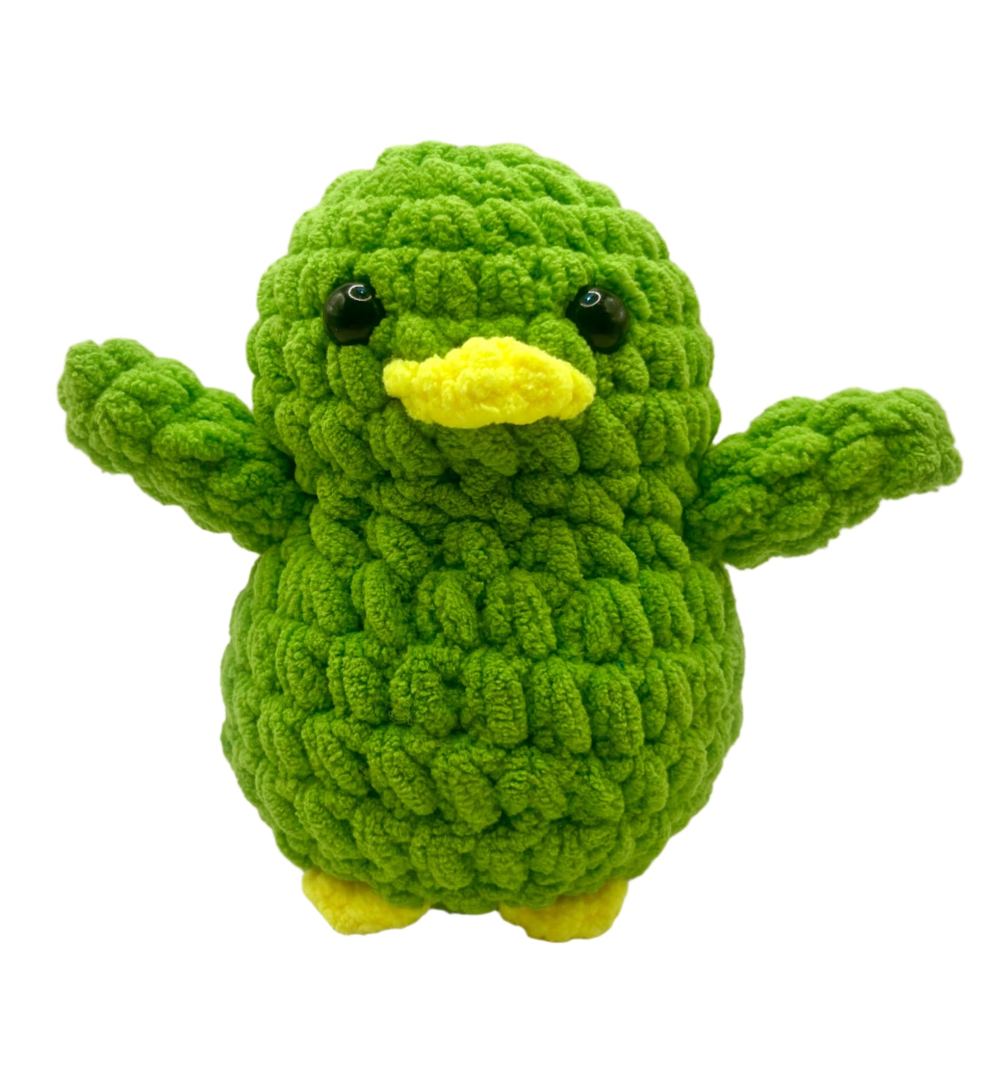 Handmade Penguin Plushie GREEN