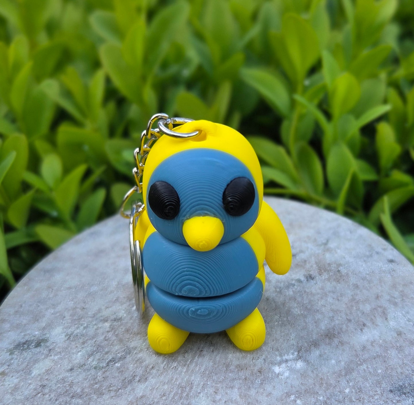 3D Fidget Penguin Keychains FLOUNDER