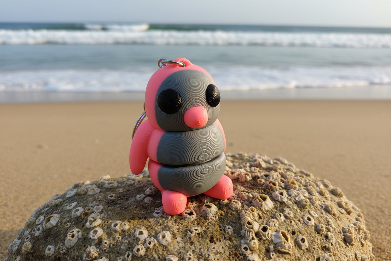 3D Fidget Penguin Keychains GALAH
