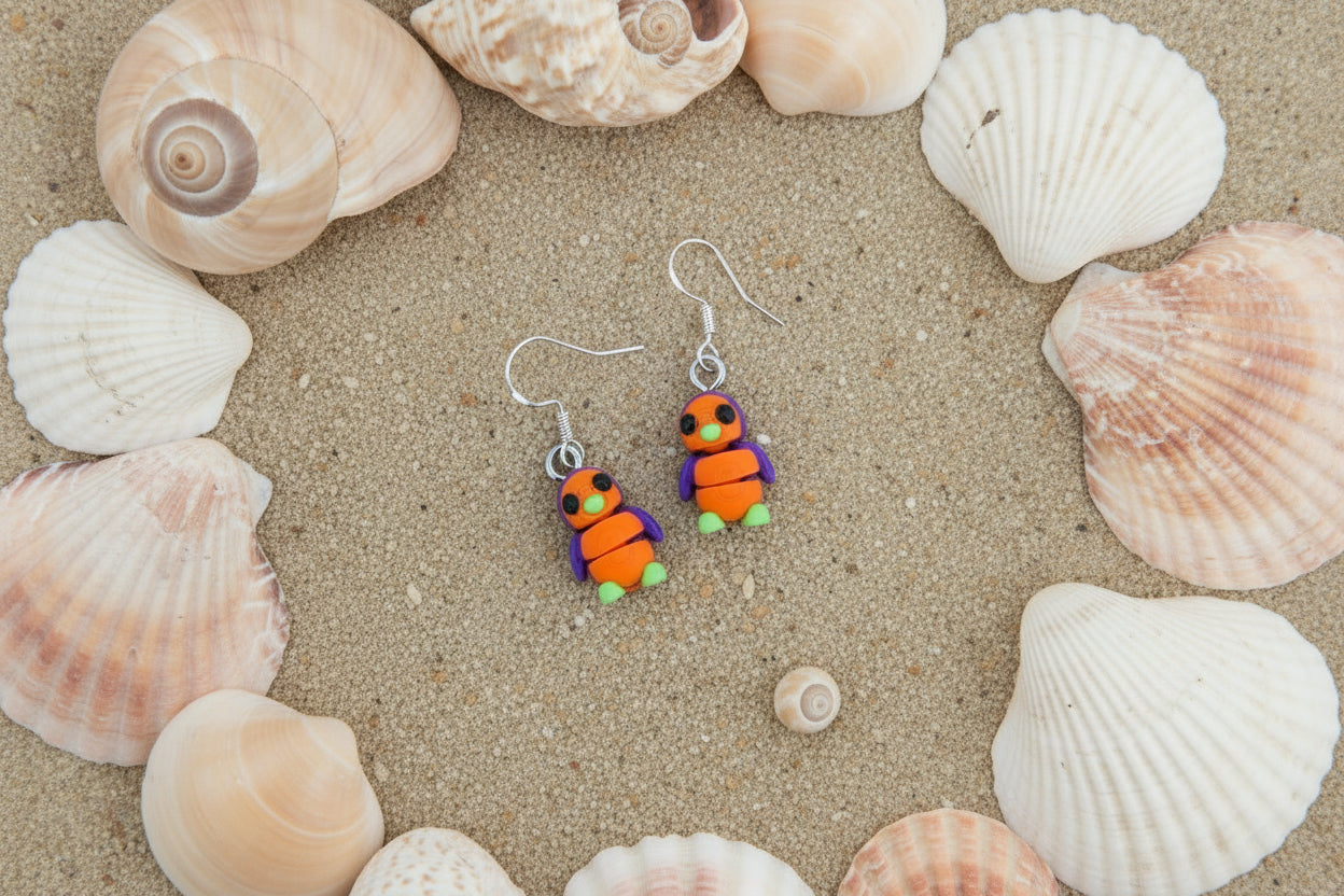 Cutie Pie Penguin Earrings HALLOWEEN