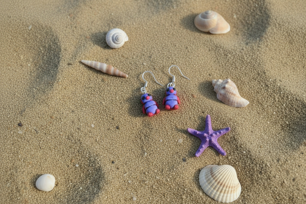 Cutie Pie Penguin Earrings WILDBERRY