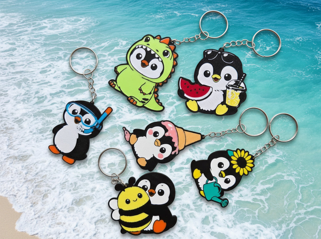 Lovable Pengy Keychains