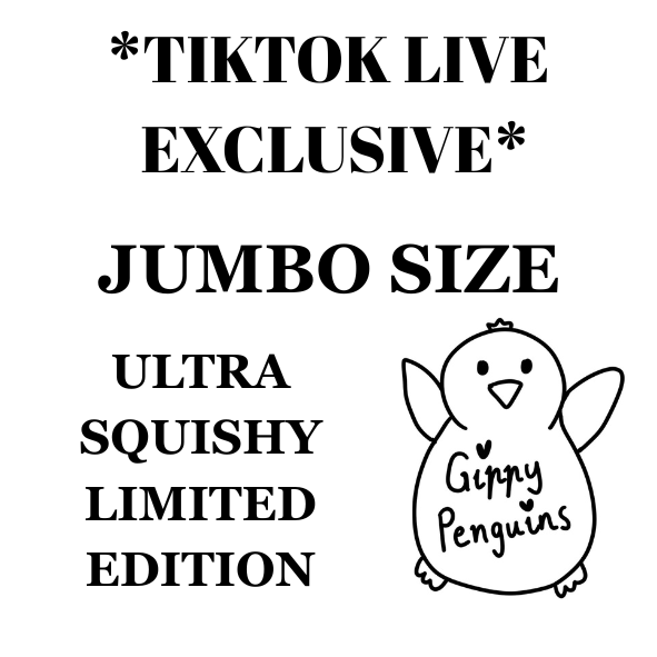 *LIMITED EDITION* ULTRA SQUISHY HANDMADE PENGY