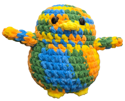 Handmade Penguin Plushie ZESTY