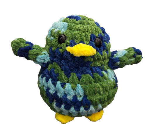 Handmade Penguin Plushie RAINFOREST