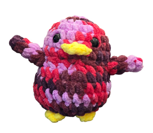 Handmade Penguin Plushie RUBY ROSE