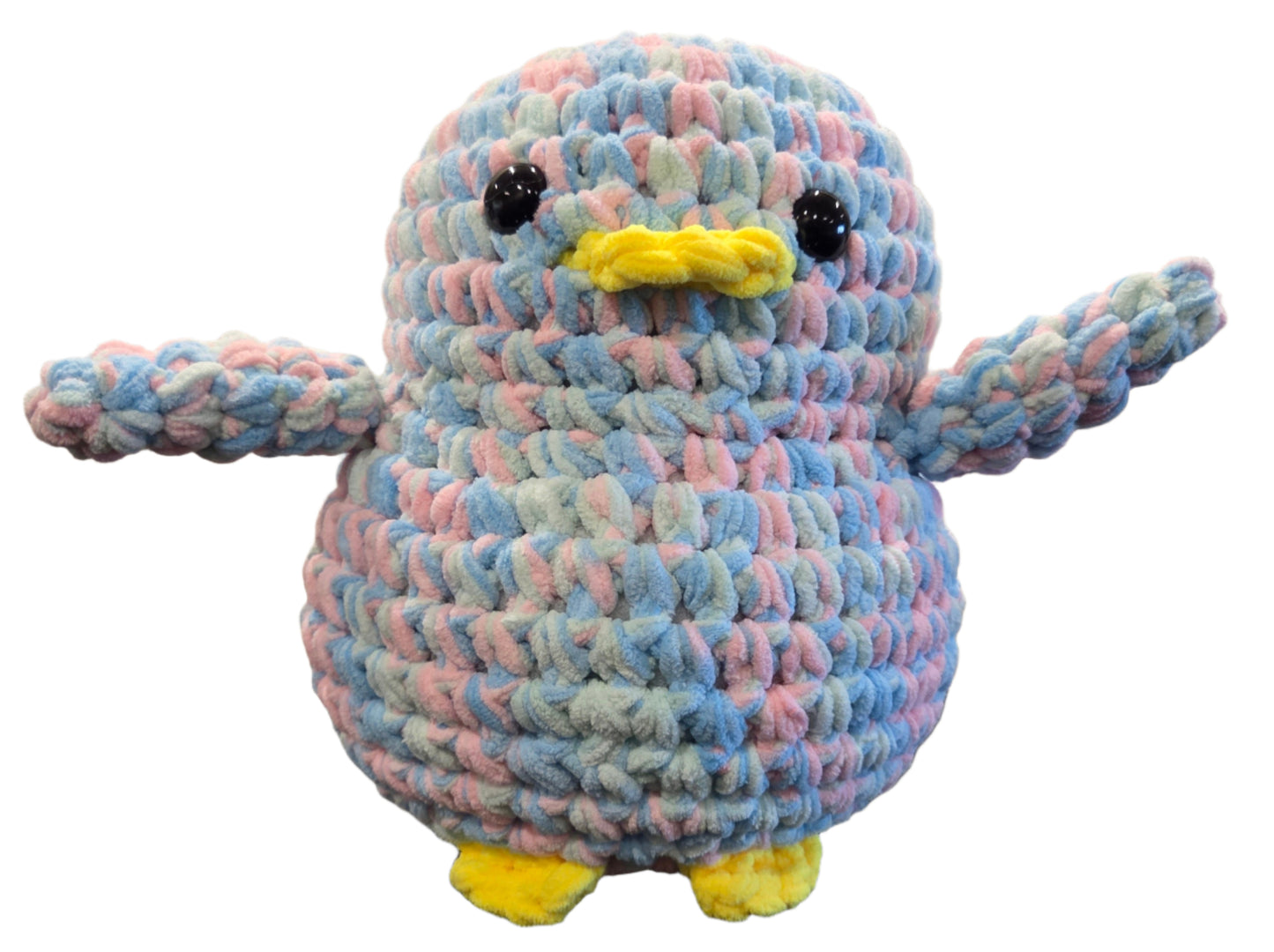 Handmade Penguin Plushie FAIRY FLOSS