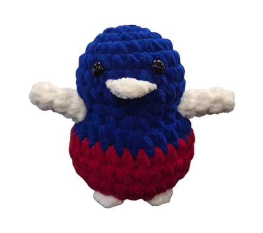Handmade Penguin Plushie WESTERN BULLDOGS