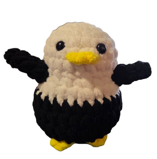 Handmade Penguin Plushie TRADITIONAL PENGUIN