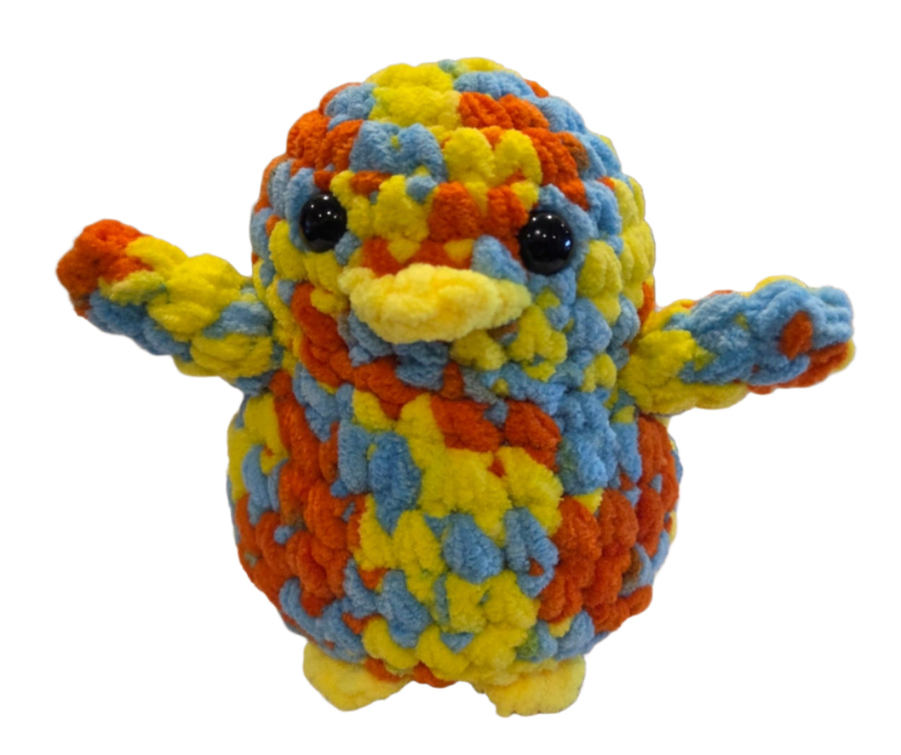 Handmade Penguin Plushie TROPICAL