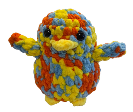 Handmade Penguin Plushie TROPICAL