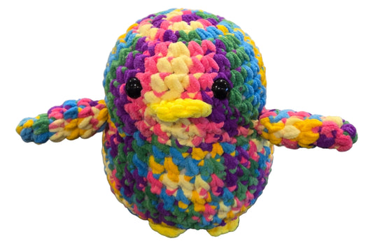 *LIMITED EDITION* ULTRA SQUISHY HANDMADE PENGY RAINBOW