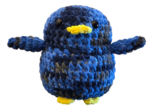 *LIMITED EDITION* ULTRA SQUISHY HANDMADE PENGY DEEP BLUE SEA