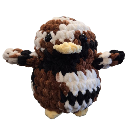 Handmade Penguin Plushie CHOC VANILLA + PAVLOVA