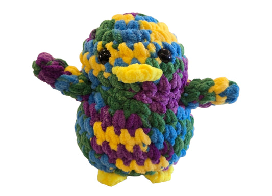 Handmade Penguin Plushie STAR BURST